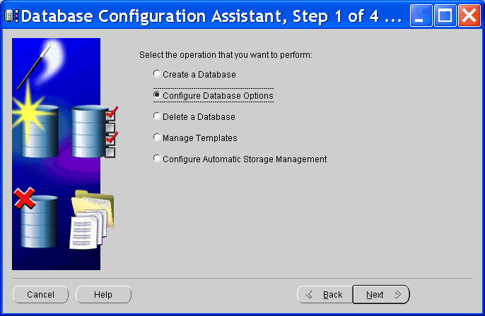 DBCA: add data mining option